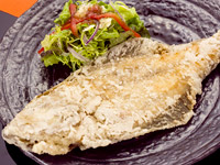 季節のお魚の油物
